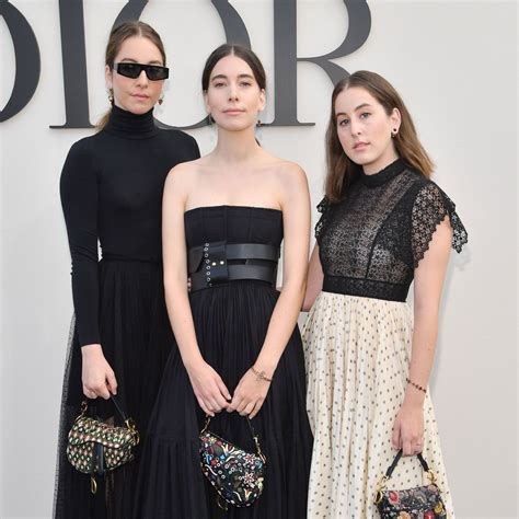 alana haim dior|The Haim Sisters Wore Matching Heels to the Dior .